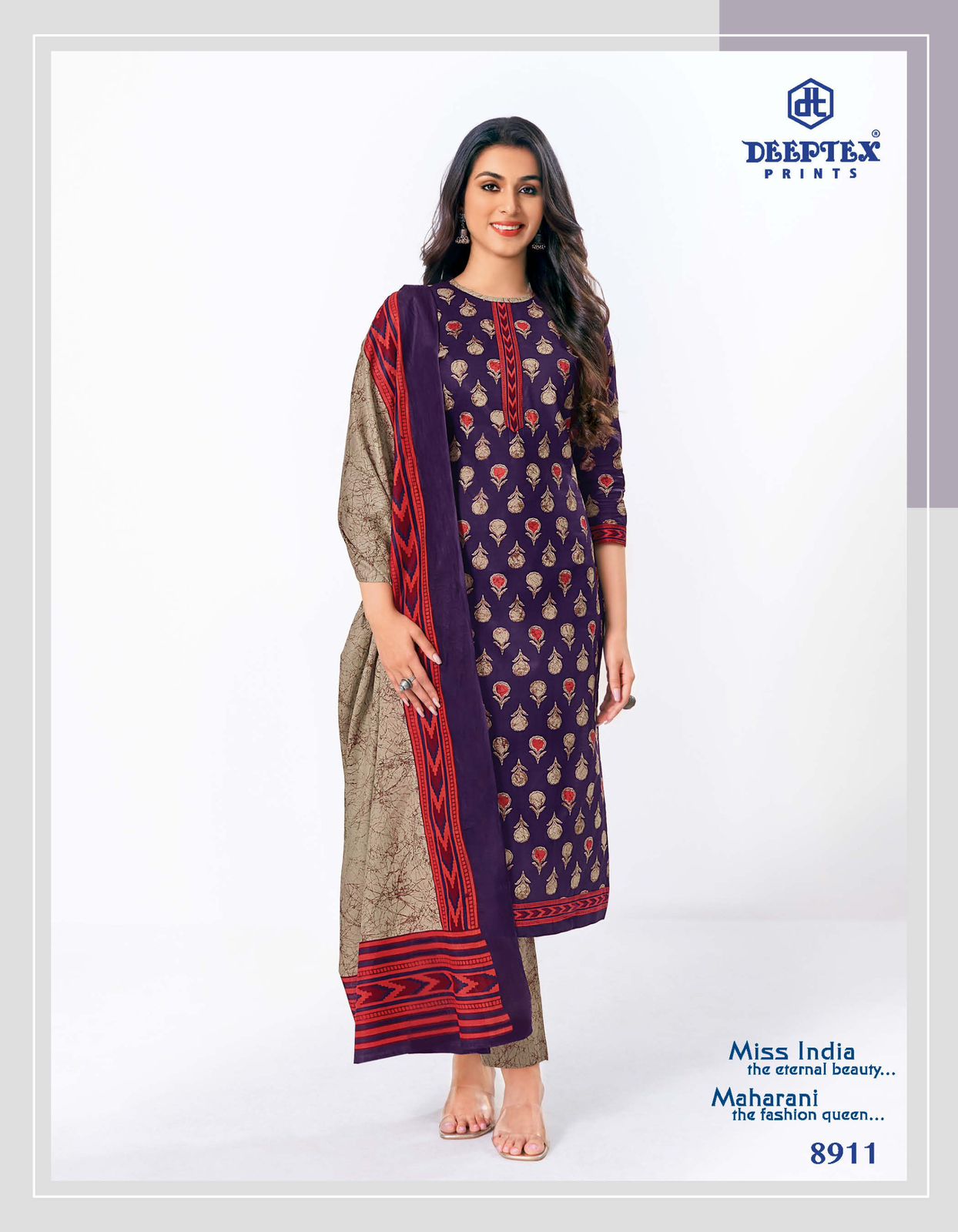 DEEPTEX PRINTS MISS INDIA VOL 89 SUMMER SPECIAL COTTON UNSTITCH SALWAR KAMEEZ COLLECTION