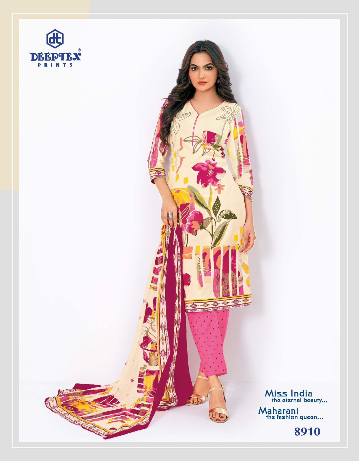DEEPTEX PRINTS MISS INDIA VOL 89 SUMMER SPECIAL COTTON UNSTITCH SALWAR KAMEEZ COLLECTION