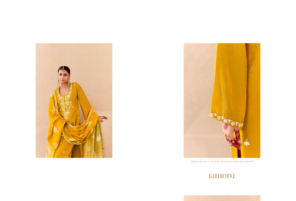 kimora launch Heer sajda vol 53 silk embroidery salwar kameez