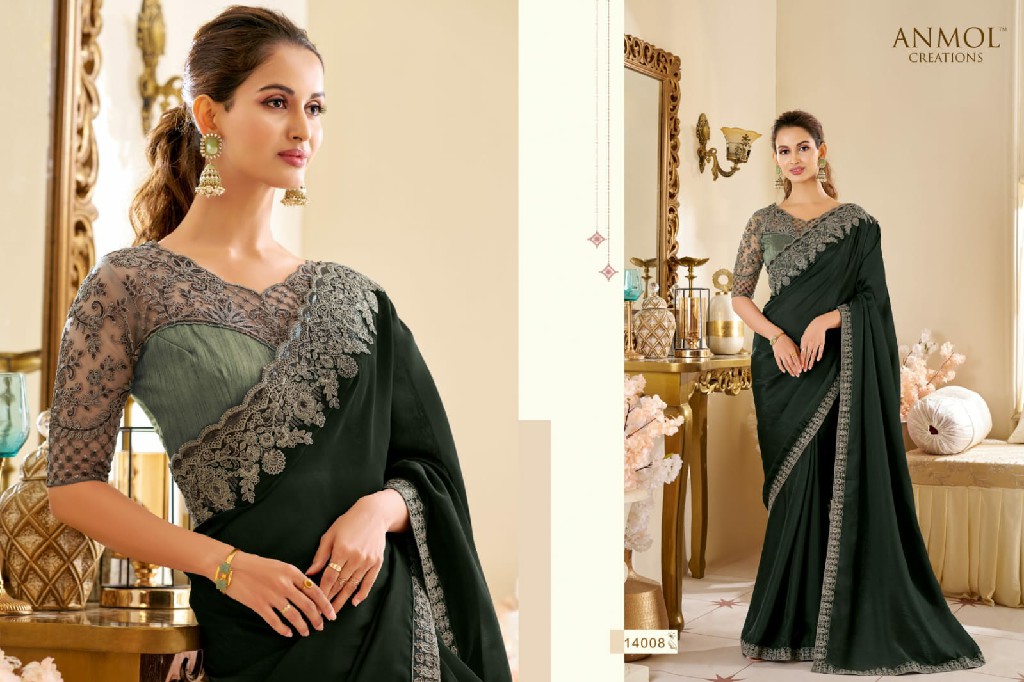 Anmol Creations Elegance Vol-19 Wholesale Function Wear Ethnic Sarees