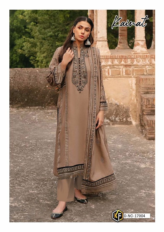 Keval Fab Kainat Vol-17 Luxury Lawn Collection Cotton Dress Material