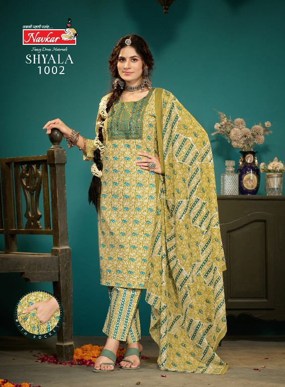 Navkar Shyala Vol-1 Wholesale Readymade 3 Piece Salwar Suits