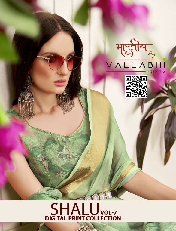 Vallabhi Shalu Vol-7 Wholesale Digital Print Collection Sarees