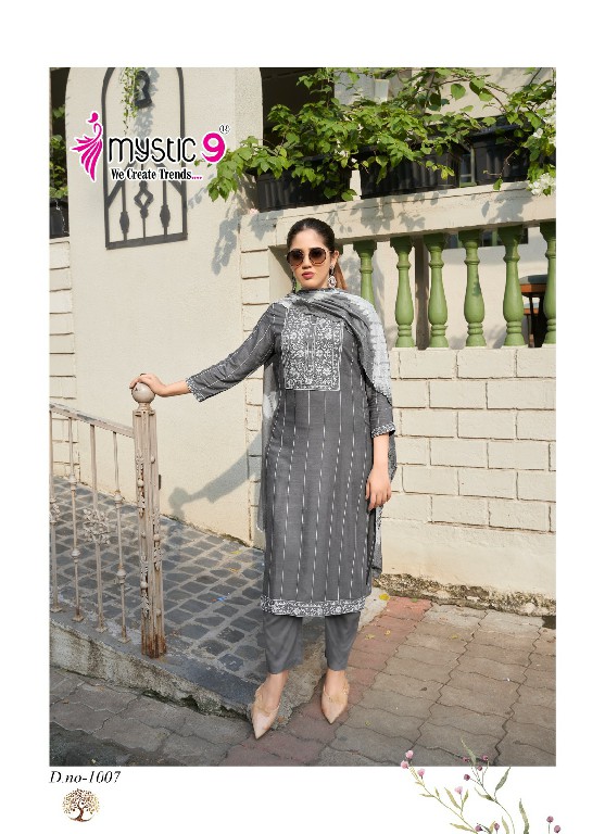 Mystic 9 Maya Vol-1 Wholesale Straight Cut Kurti With Pant And Dupatta