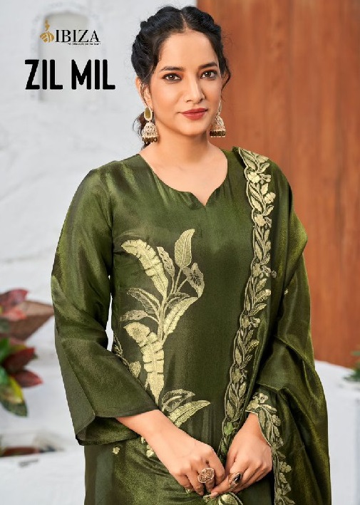 ibiza begin rim zim latest simar muslin unstitch ladies Salwar Suits