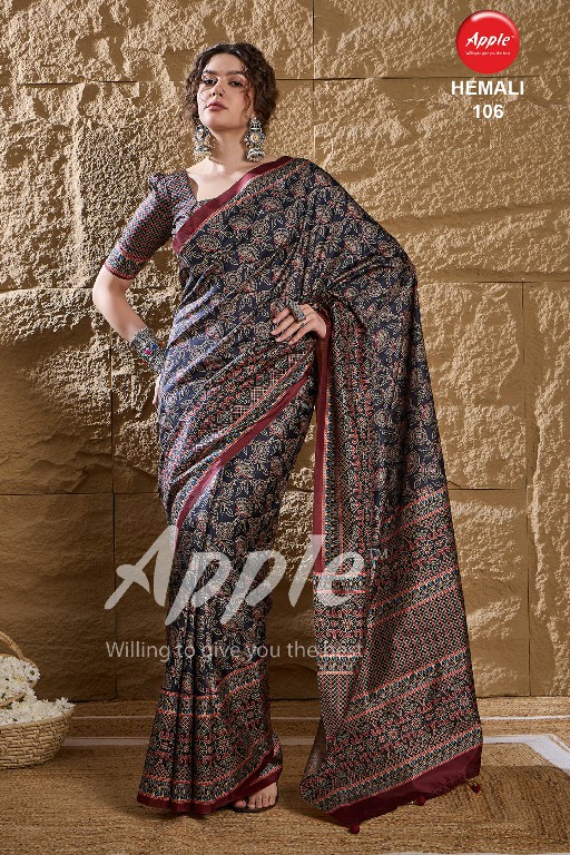 apple launch hemali vol 1 fashionable dolphin sp printed saree