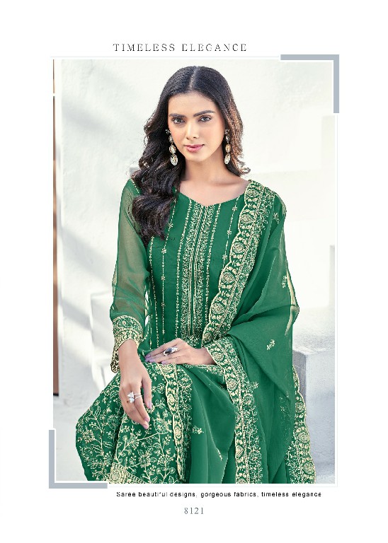 Bela Eraya Wholesale Premium Organza Fabrics Straight Salwar Suits