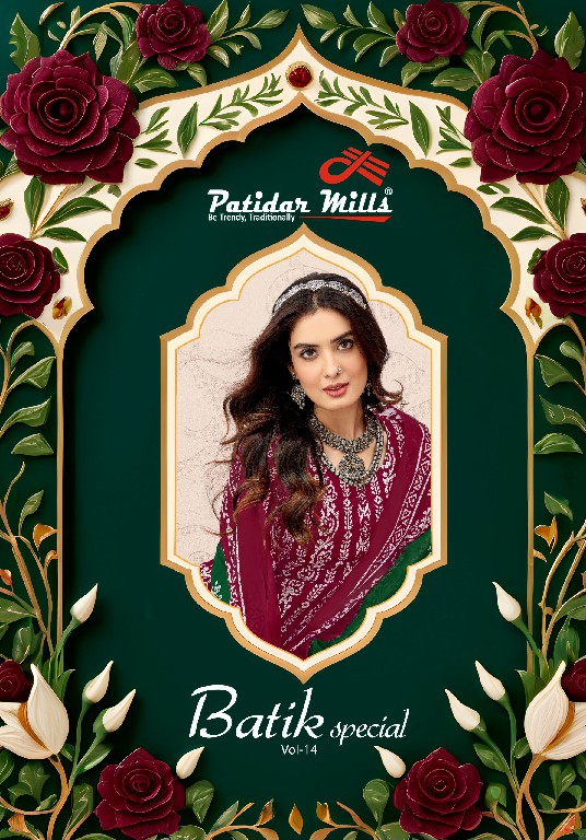 Patidar Batik Special Vol-14 Wholesale Cotton Printed Dress Material