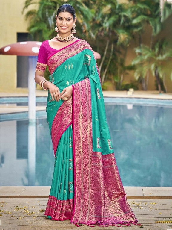 bunawat shriprada silk wedding festival wear silk fabric saree collection