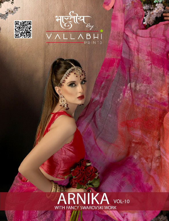 Vallabhi Arnika Vol-10 Wholesale Georgette Indian Sarees