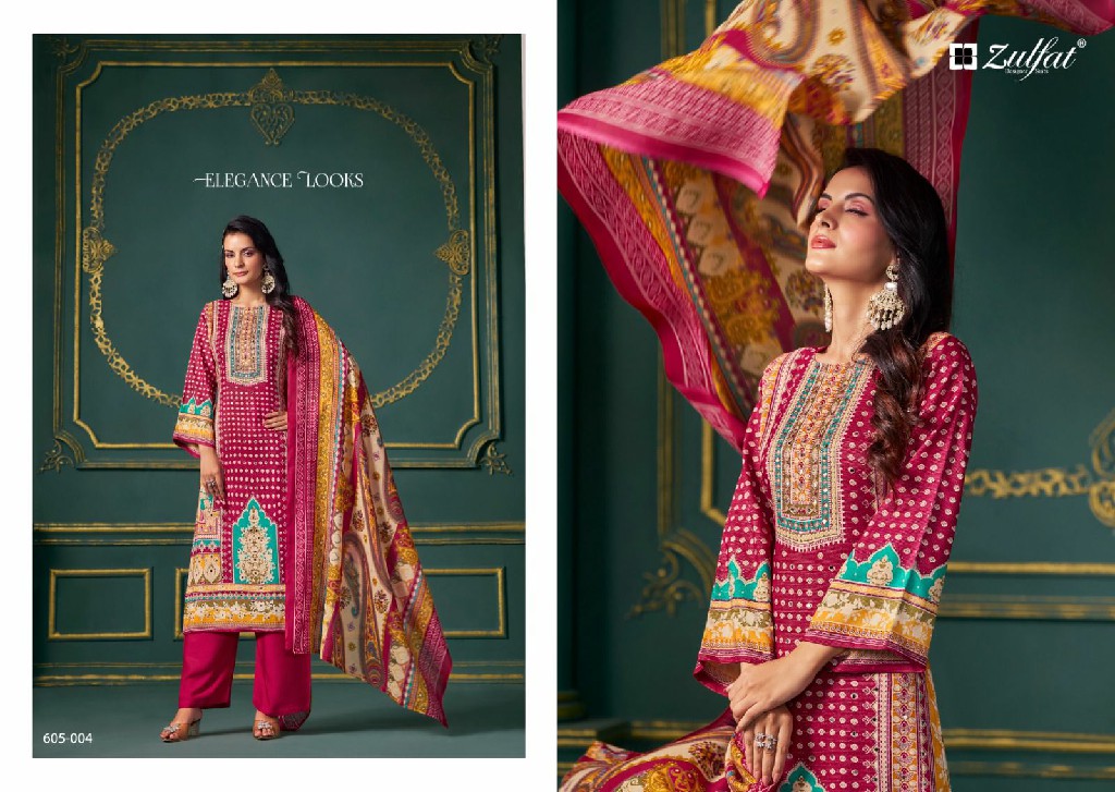 Zulfat Tisha Wholesale Pure VIscose Shimmer Reyon Dress Material