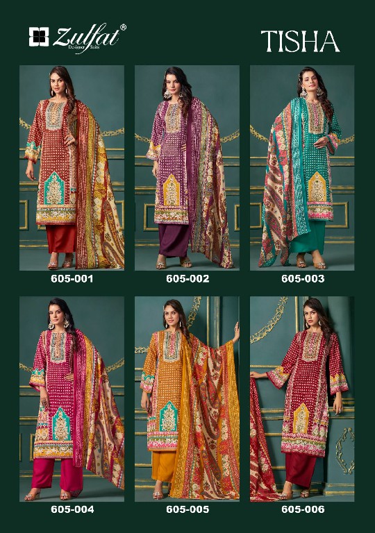 Zulfat Tisha Wholesale Pure VIscose Shimmer Reyon Dress Material