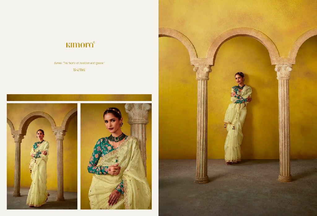 Kimora Divani Wholesale Tissue Silk Designer Ethnic Sarees Catalog