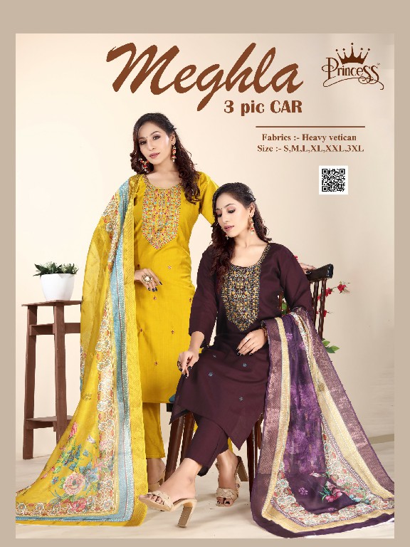 meghla princess vatican readymade classic look Indian salwar suit