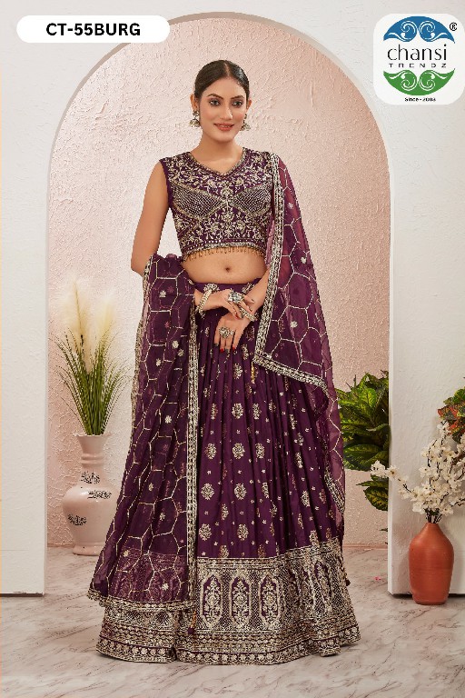 Chansi Trendz D.no 55 Series Readymade Lehenga Collection