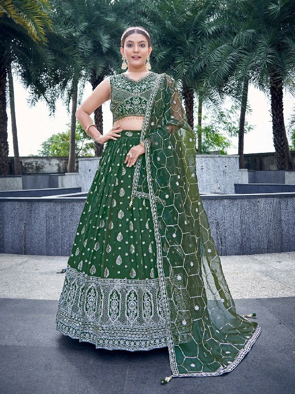 Chansi Trendz D.no 55 Series Readymade Lehenga Collection