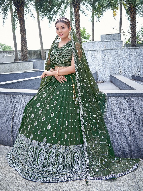 Chansi Trendz D.no 55 Series Readymade Lehenga Collection