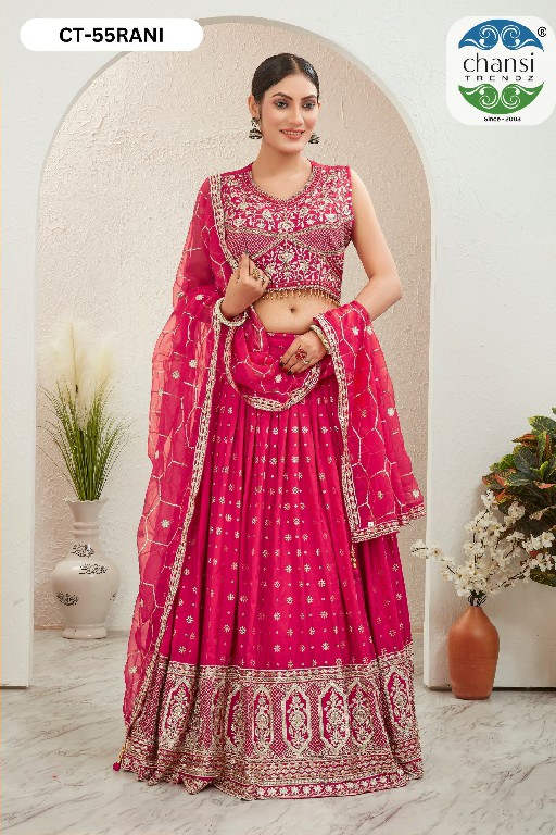 Chansi Trendz D.no 55 Series Readymade Lehenga Collection