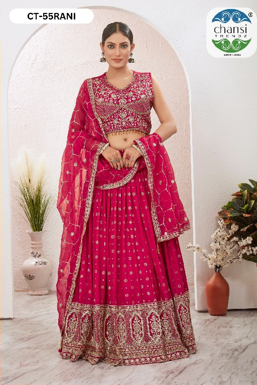 Chansi Trendz D.no 55 Series Readymade Lehenga Collection