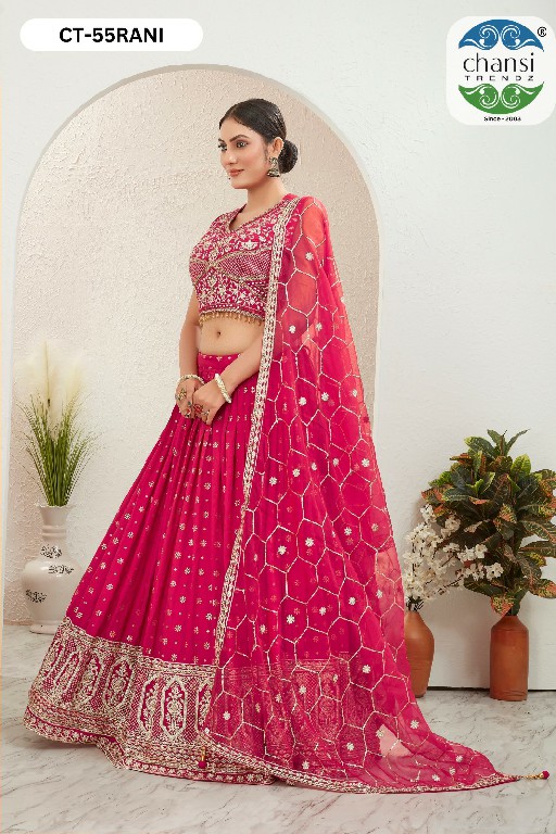 Chansi Trendz D.no 55 Series Readymade Lehenga Collection