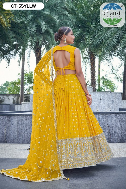 Chansi Trendz D.no 55 Series Readymade Lehenga Collection