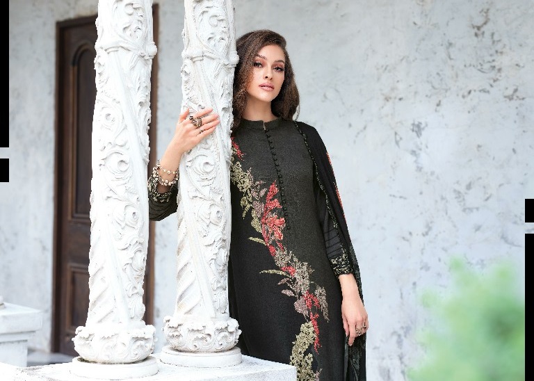 Varshaa Tulip Wholesale Viscose Muslin With Embroidery Salwar Suits