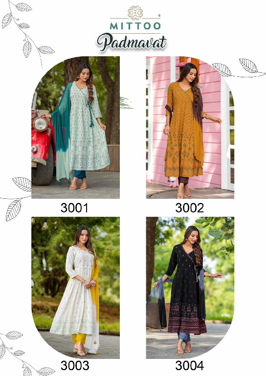 padmavat vol 1 by mittoo readymade rayon classic Indian kurtis