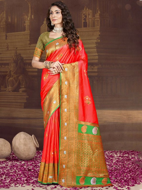 bunawat ocean silk wedding festival wear silk fabric saree collection