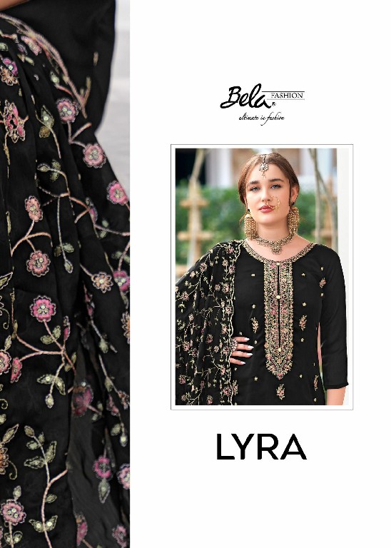 Bela Lyra Wholesale Chinon Silk Fabrics Straight Function Wear Salwar Kameez