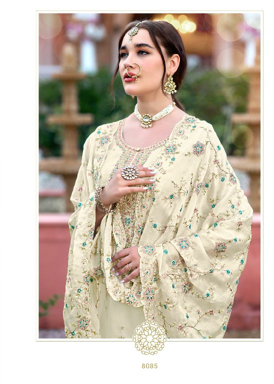 Bela Lyra Wholesale Chinon Silk Fabrics Straight Function Wear Salwar Kameez