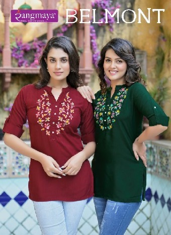 Rangmaya Belmont Wholesale Bombay Imported Short Tops