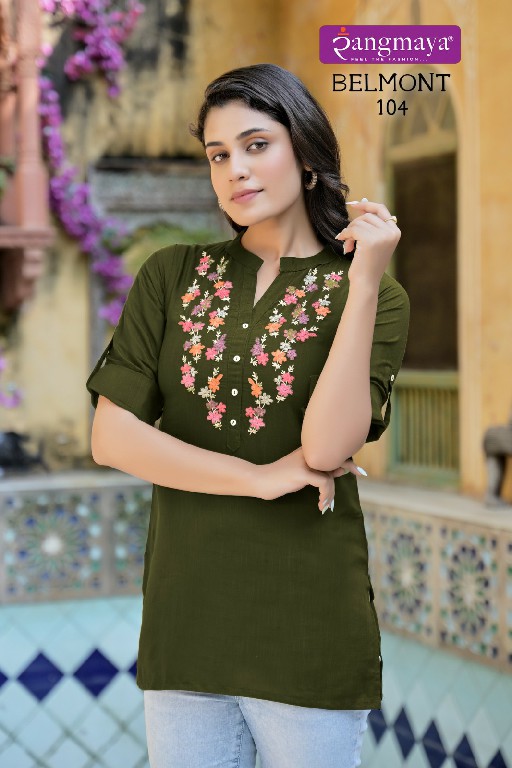 Rangmaya Belmont Wholesale Bombay Imported Short Tops