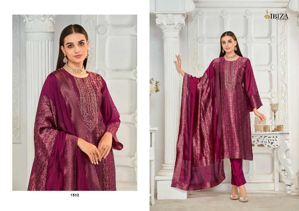 ibiza kasida banglory silk jacquard indian salwar suits