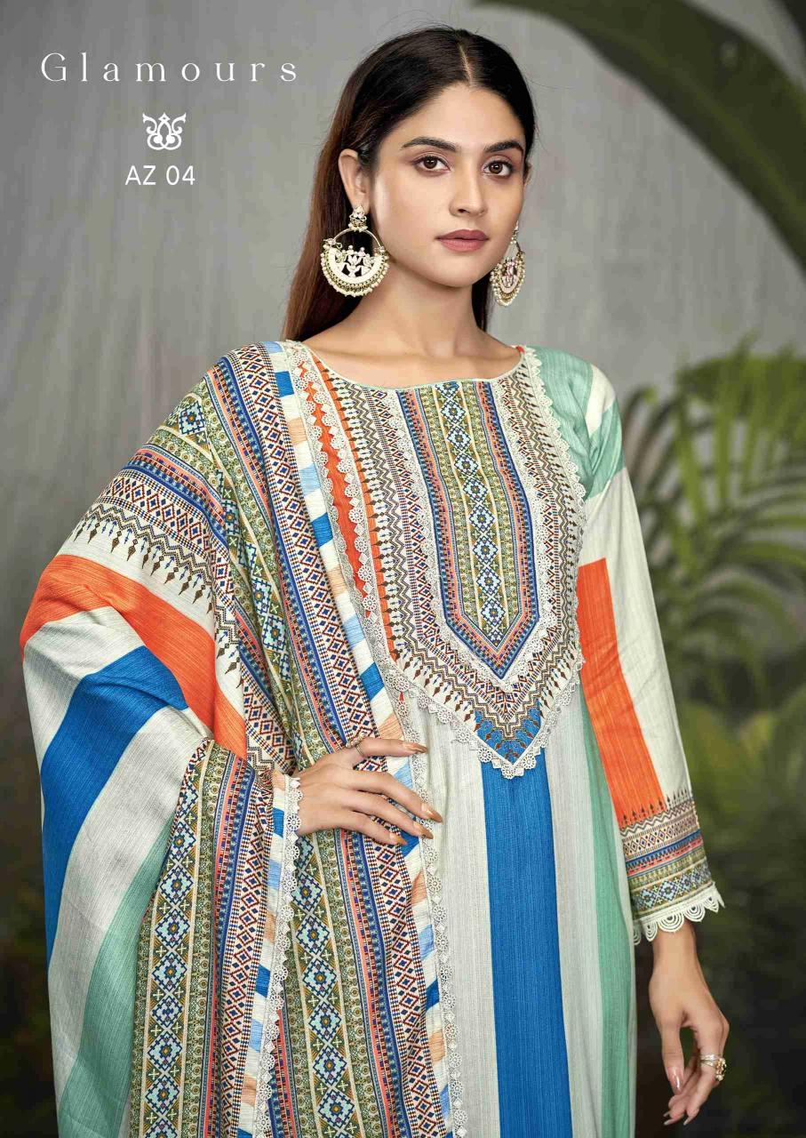 the hermitage shop present azaa vol 2 viscose digital print pakistan salwar suits