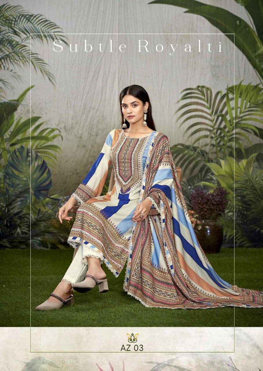 the hermitage shop present azaa vol 2 viscose digital print pakistan salwar suits