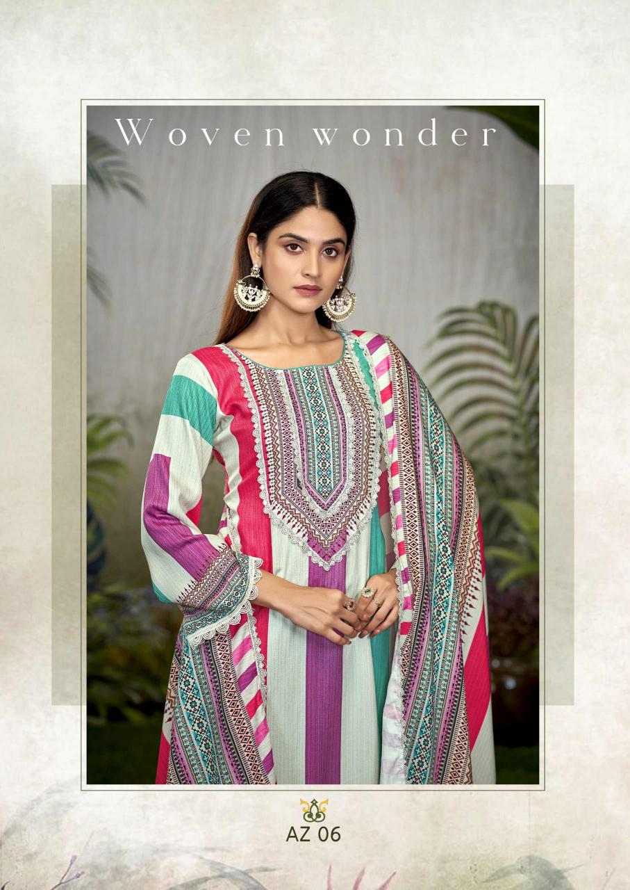 the hermitage shop present azaa vol 2 viscose digital print pakistan salwar suits