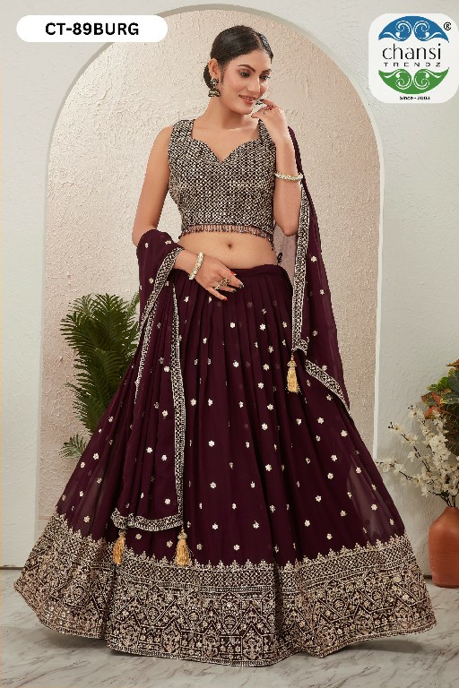 Chansi Trendz D.no 89 Series Readymade Lehenga Collection