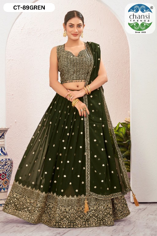 Chansi Trendz D.no 89 Series Readymade Lehenga Collection