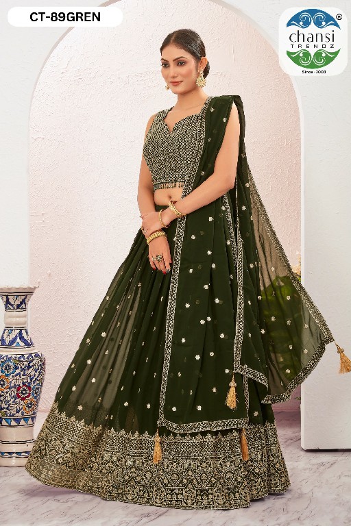 Chansi Trendz D.no 89 Series Readymade Lehenga Collection