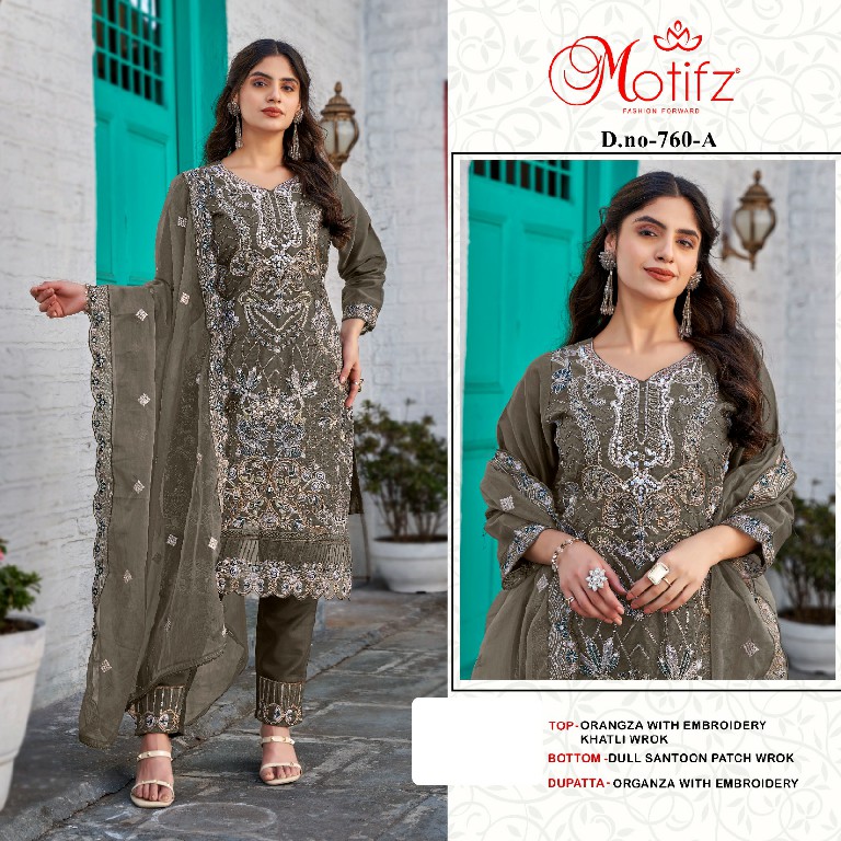 Motifz D.no 760 Wholesale Indian Pakistani Salwar Suits