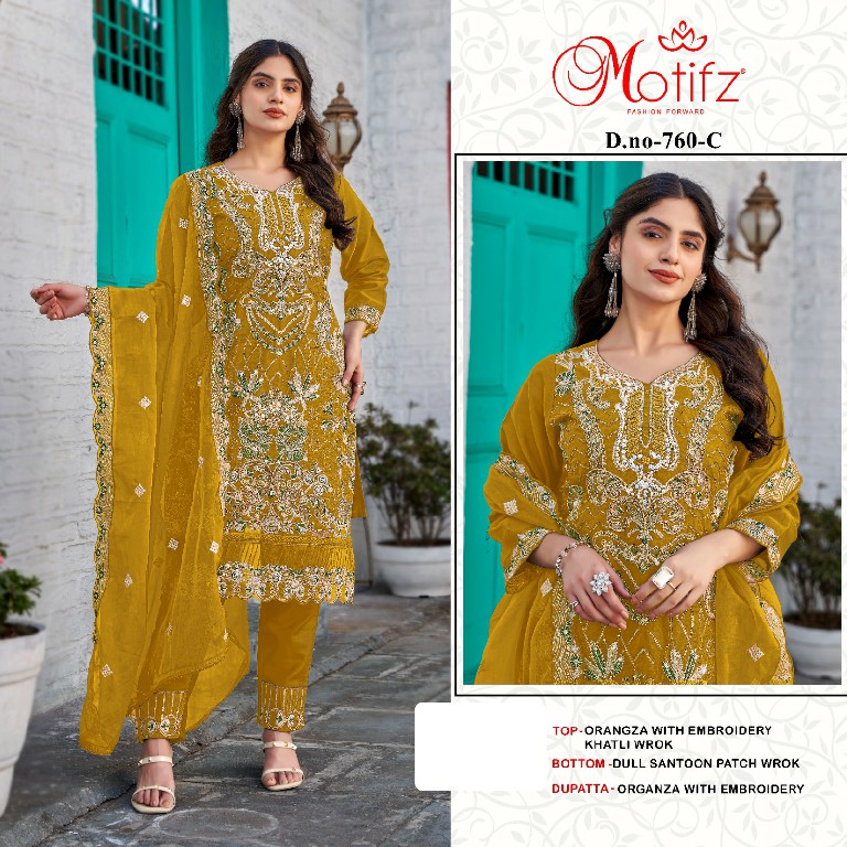 Motifz D.no 760 Wholesale Indian Pakistani Salwar Suits