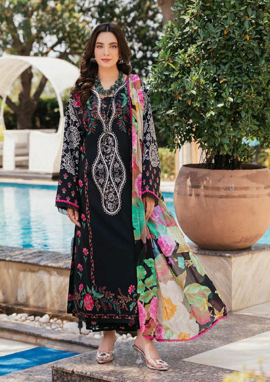 Hala Hezal Wholesale Luxury Lawn Cotton Printed Dress Material