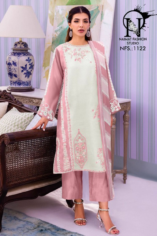 Naimat NFS-1122 Wholesale Contrast Formal Classy Embroidery With Hand Work Collection