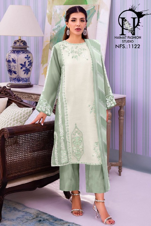 Naimat NFS-1122 Wholesale Contrast Formal Classy Embroidery With Hand Work Collection