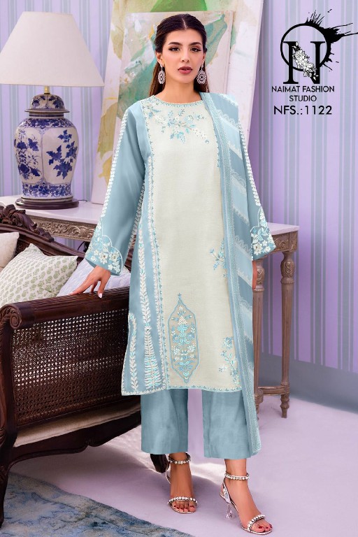Naimat NFS-1122 Wholesale Contrast Formal Classy Embroidery With Hand Work Collection