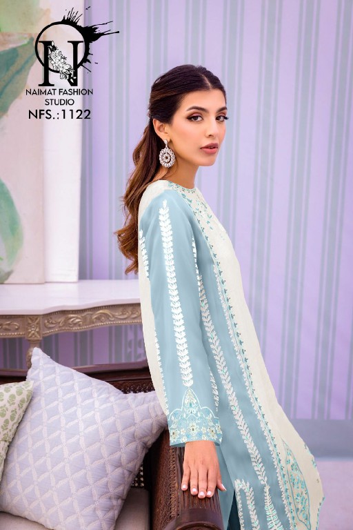 Naimat NFS-1122 Wholesale Contrast Formal Classy Embroidery With Hand Work Collection