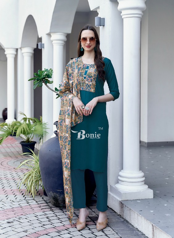 bonie presents divya vol 1 rayon readymade unique design suit for women