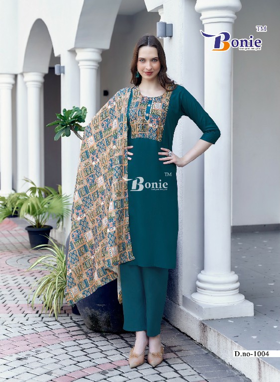 bonie presents divya vol 1 rayon readymade unique design suit for women