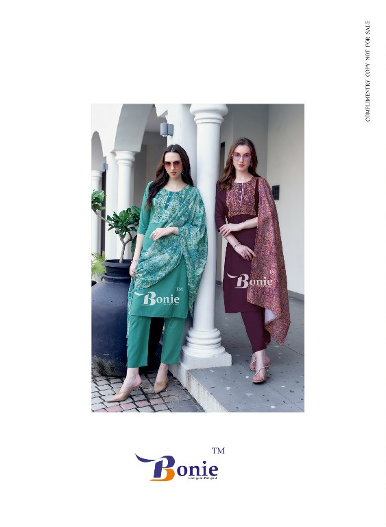 bonie presents divya vol 1 rayon readymade unique design suit for women