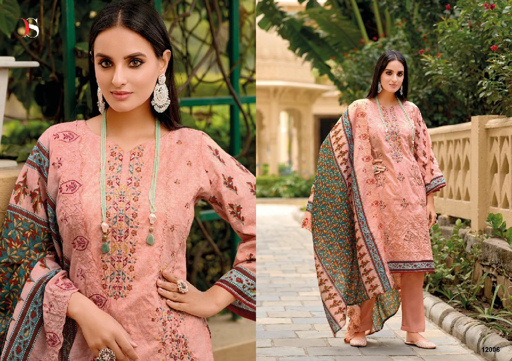 deepsy suit launch bin saeed vol 12 digital cotton print lawn salwar suits